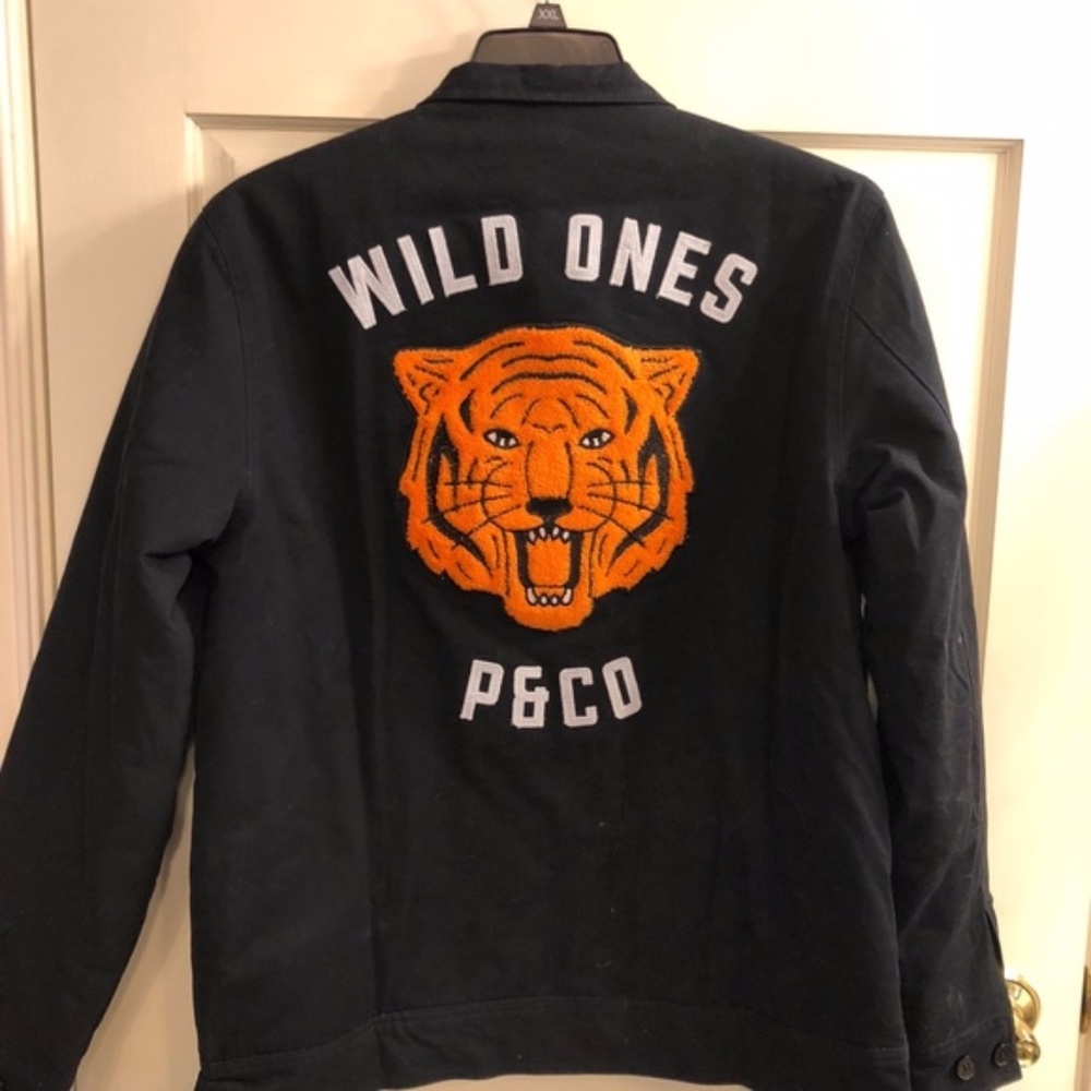 P&CO Jacket - Wild Ones Never Die - XL Tiger Moto